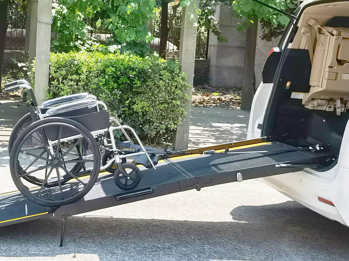 Treuil électrique en fauteuil roulant