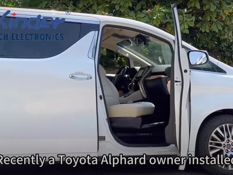 Siège pivotant Xinder-Tech modifié par Toyota Alphard