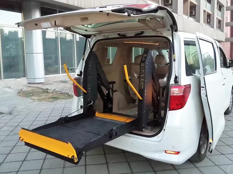 Ascenseur en fauteuil roulant Xinder, création d'une vie de voyage sans barrière